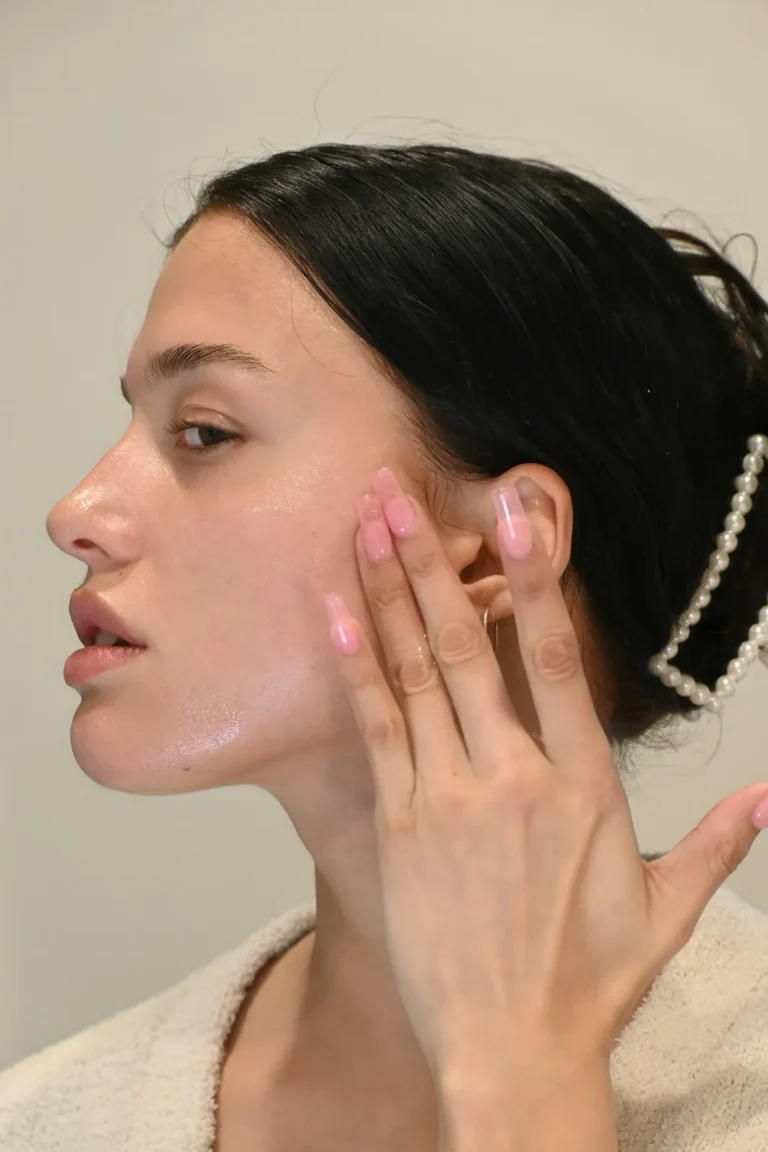 Glowing skin in soft light