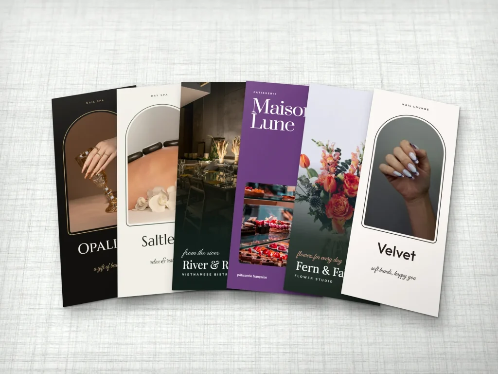 Brochure cho tiệm: khi nào cần, gấp kiểu nào, ghi gì trên từng mặt và in giấy nào